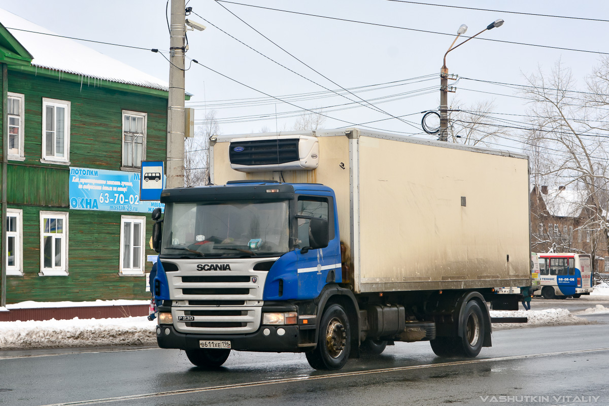 Вологодская область, № В 611 ХЕ 196 — Scania ('2004) P230