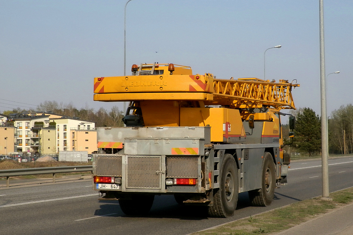 Латвия, № JH-647 — Liebherr (общая модель)