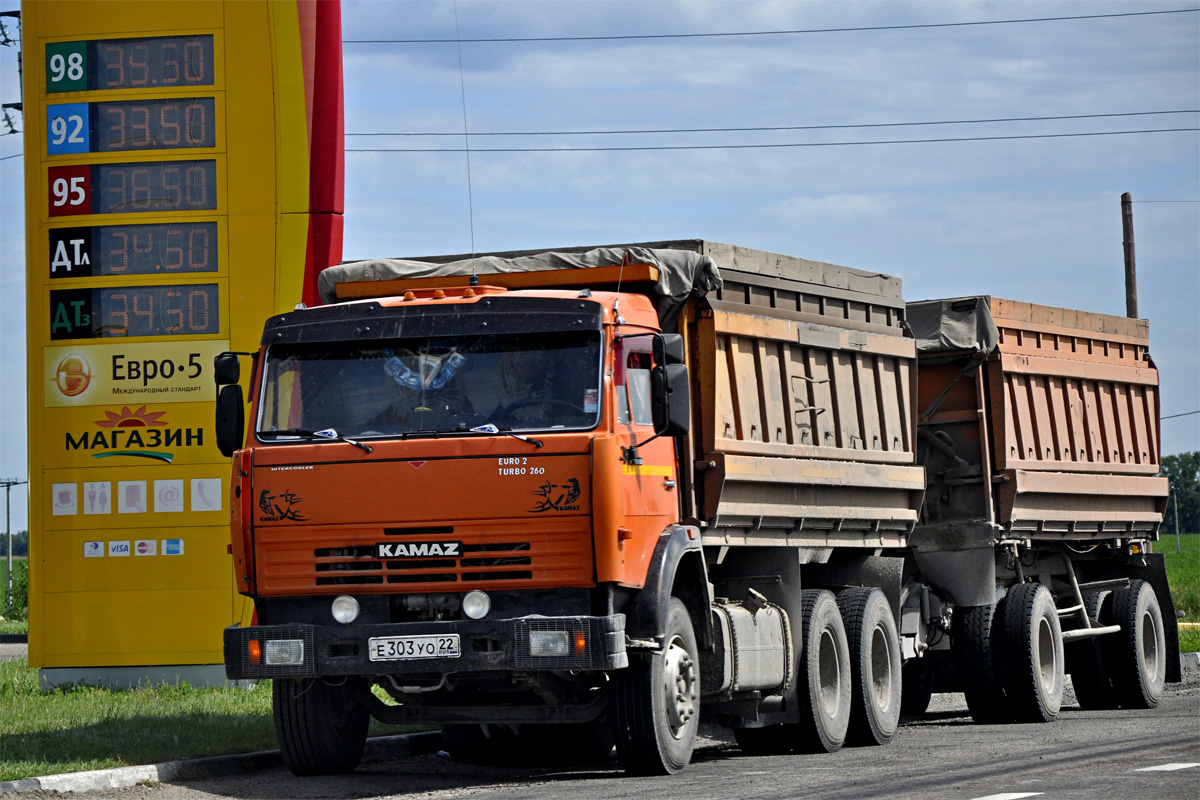 Алтайский край, № Е 303 УО 22 — КамАЗ-53229-15 [53229R]