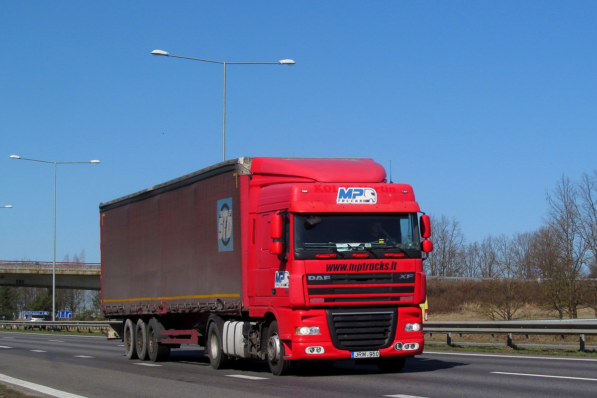 Литва, № JRM 950 — DAF XF105 FT