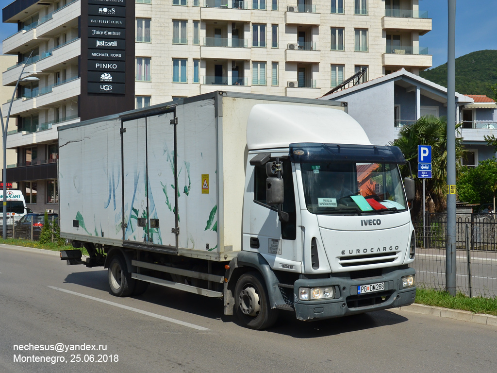 Черногория, № PG DM268 — IVECO EuroCargo ('2002)