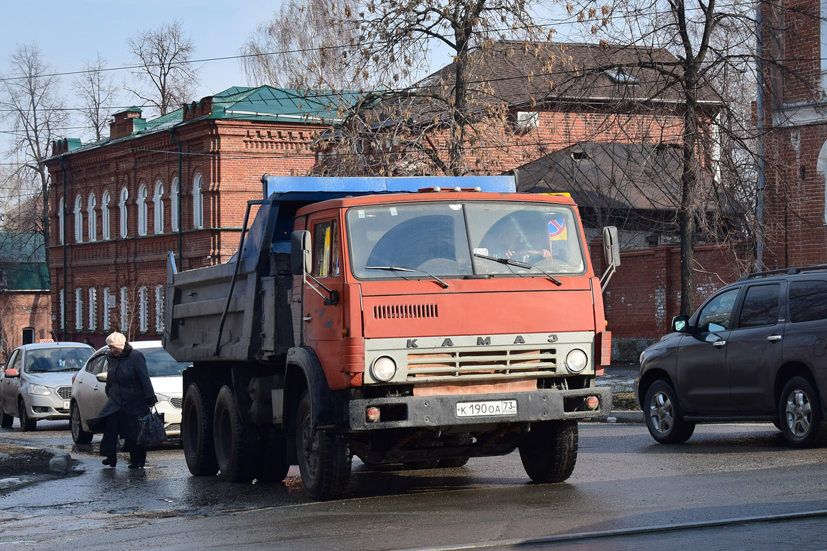 Ульяновская область, № К 190 ОА 73 — КамАЗ-5410