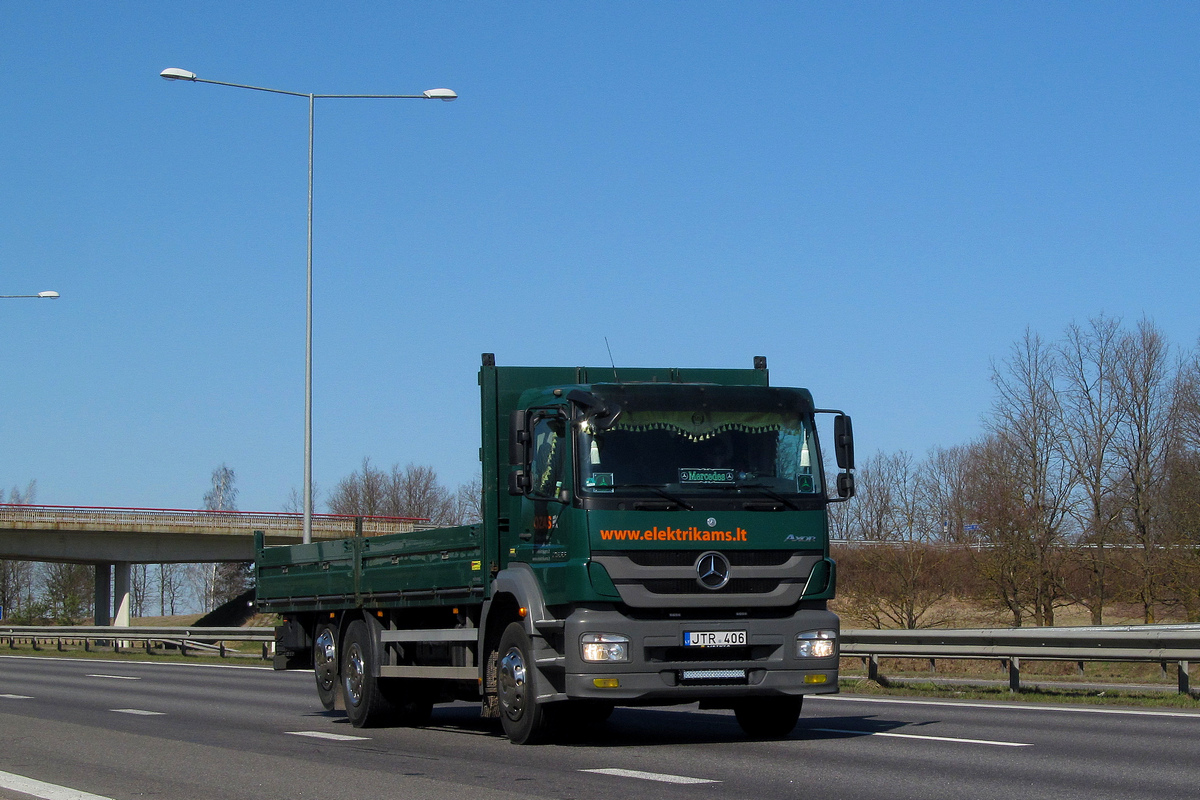Литва, № JTR 406 — Mercedes-Benz Axor (общ.м)