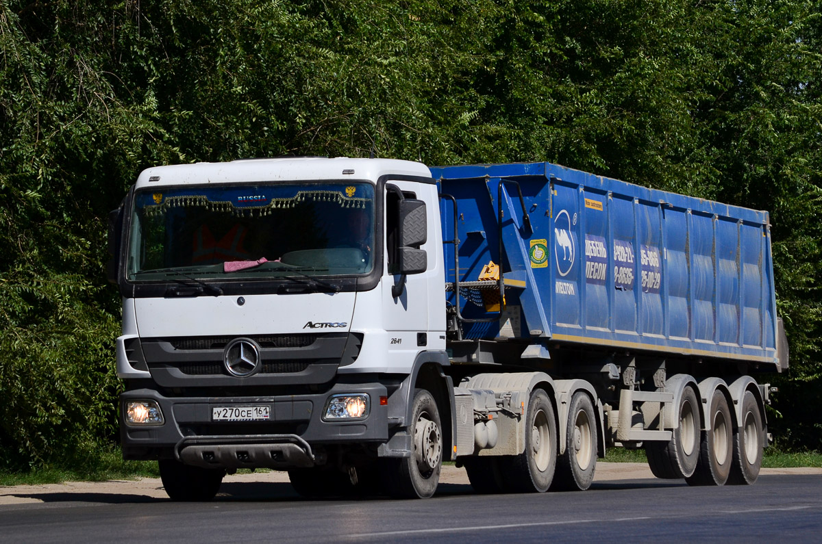 Ростовская область, № У 270 СЕ 161 — Mercedes-Benz Actros ('2009) 2641