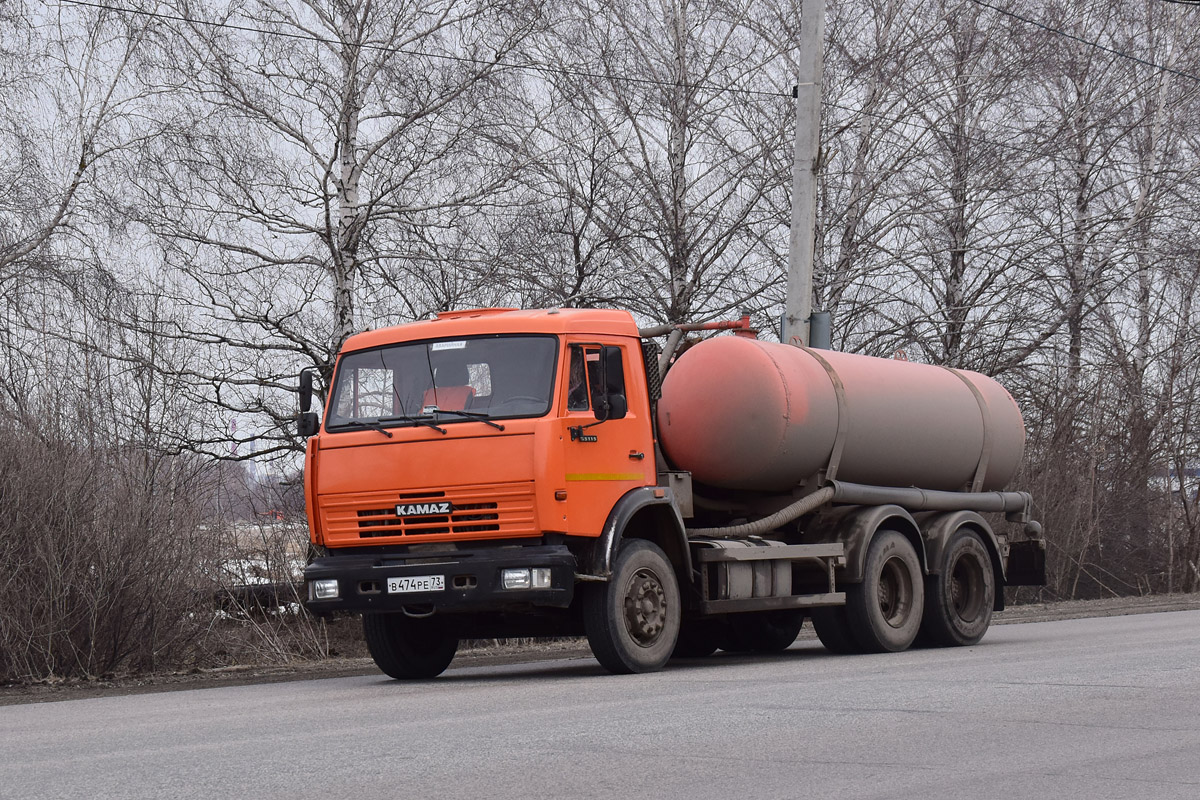 Ульяновская область, № В 474 РЕ 73 — КамАЗ-65115-62