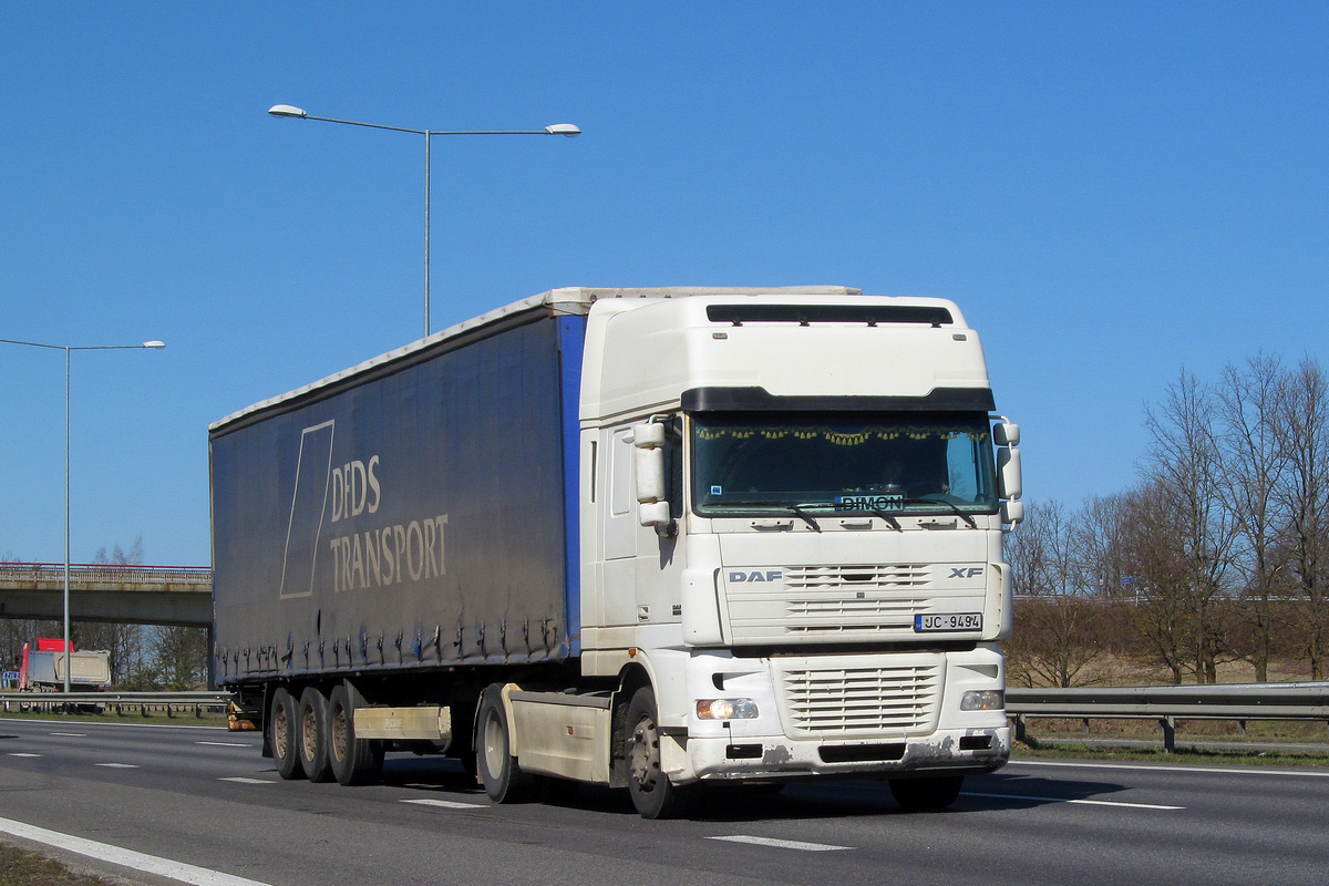 Латвия, № JC-9494 — DAF XF95 FT