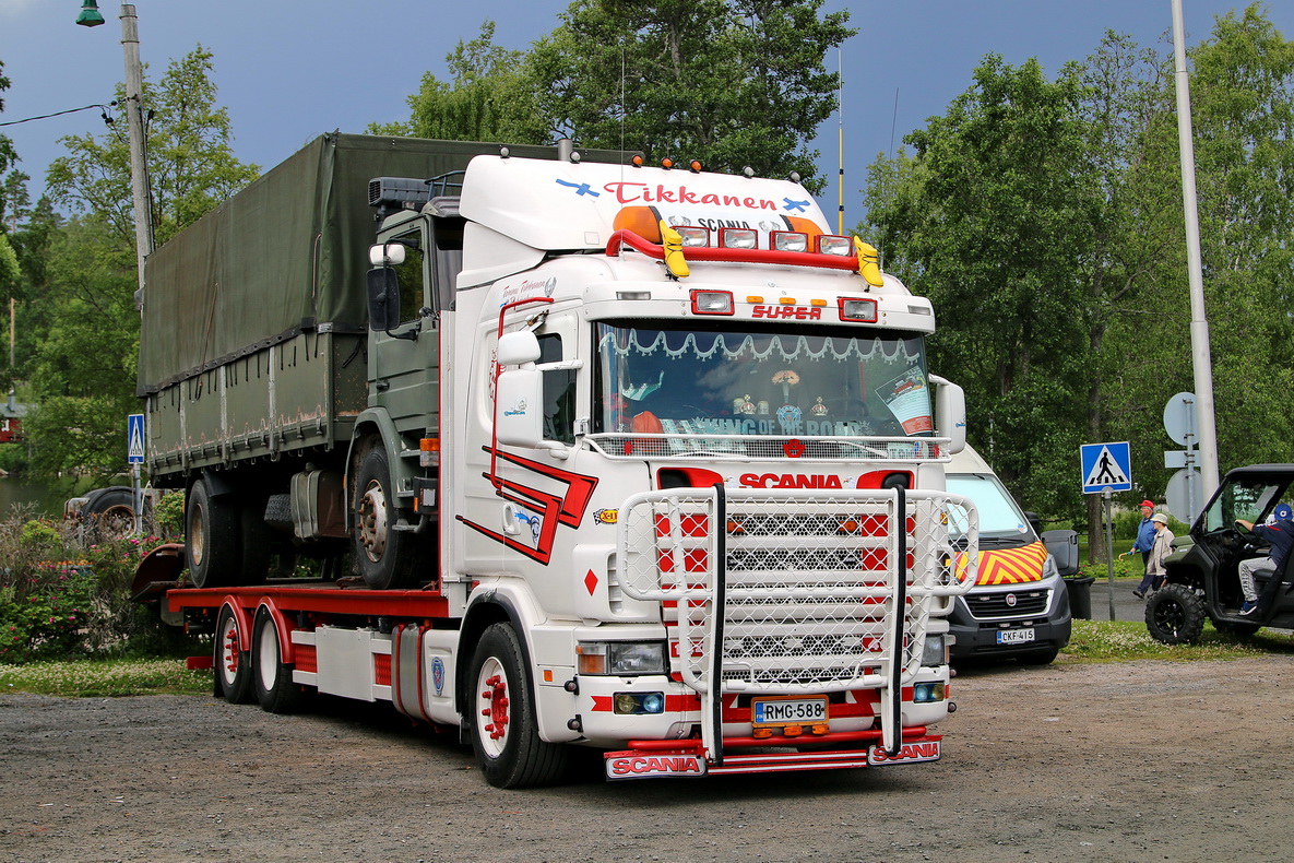 Финляндия, № RMG-588 — Scania ('1996) R144L