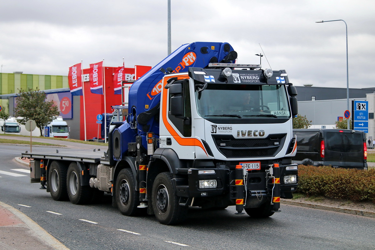 Финляндия, № KTE-115 — IVECO Trakker ('2013)