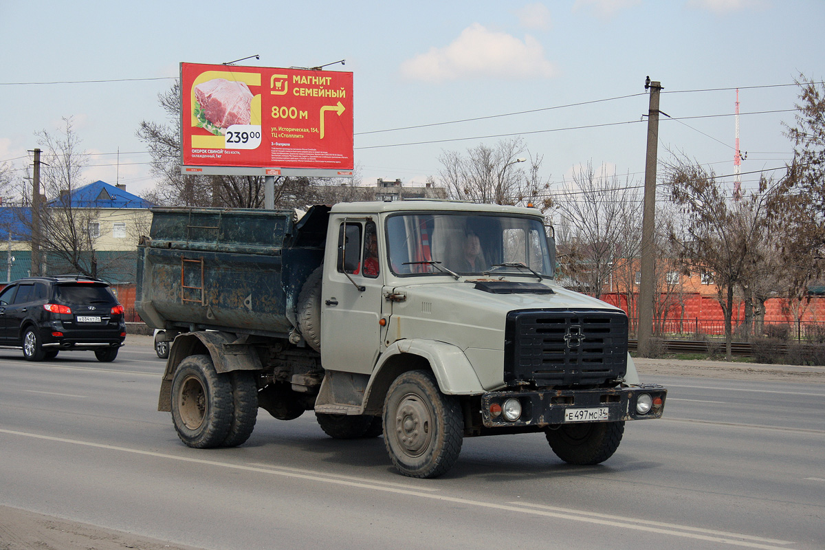 Волгоградская область, № Е 497 МС 34 — ЗИЛ-494560