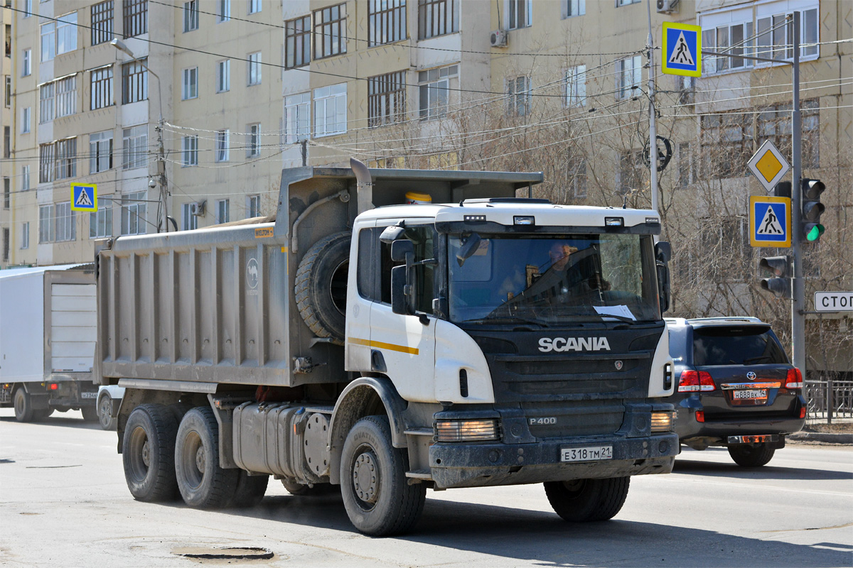 Чувашия, № Е 318 ТМ 21 — Scania ('2011) P400