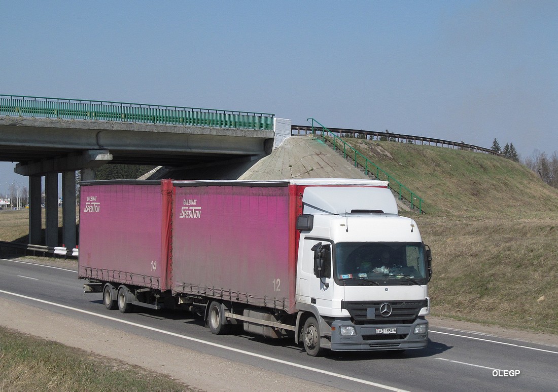 Минская область, № АВ 1854-5 — Mercedes-Benz Actros ('2009)