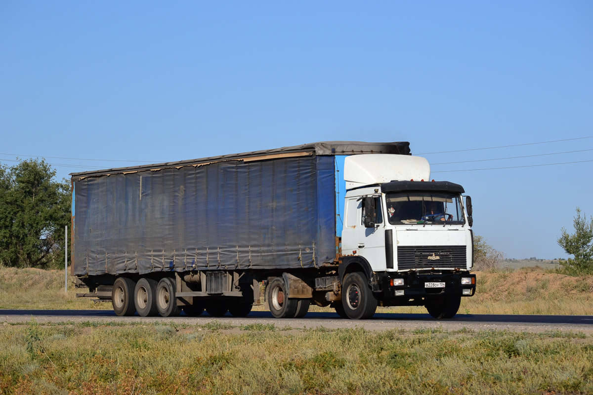 Волгоградская область, № В 228 ОУ 134 — МАЗ-543203