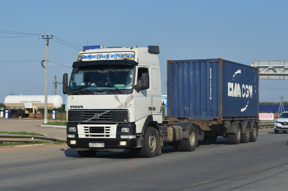 Санкт-Петербург, № К 227 ТТ 178 — Volvo ('1993) FH12.380