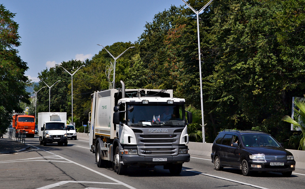 Краснодарский край, № В 662 МН 123 — Scania ('2011) P250