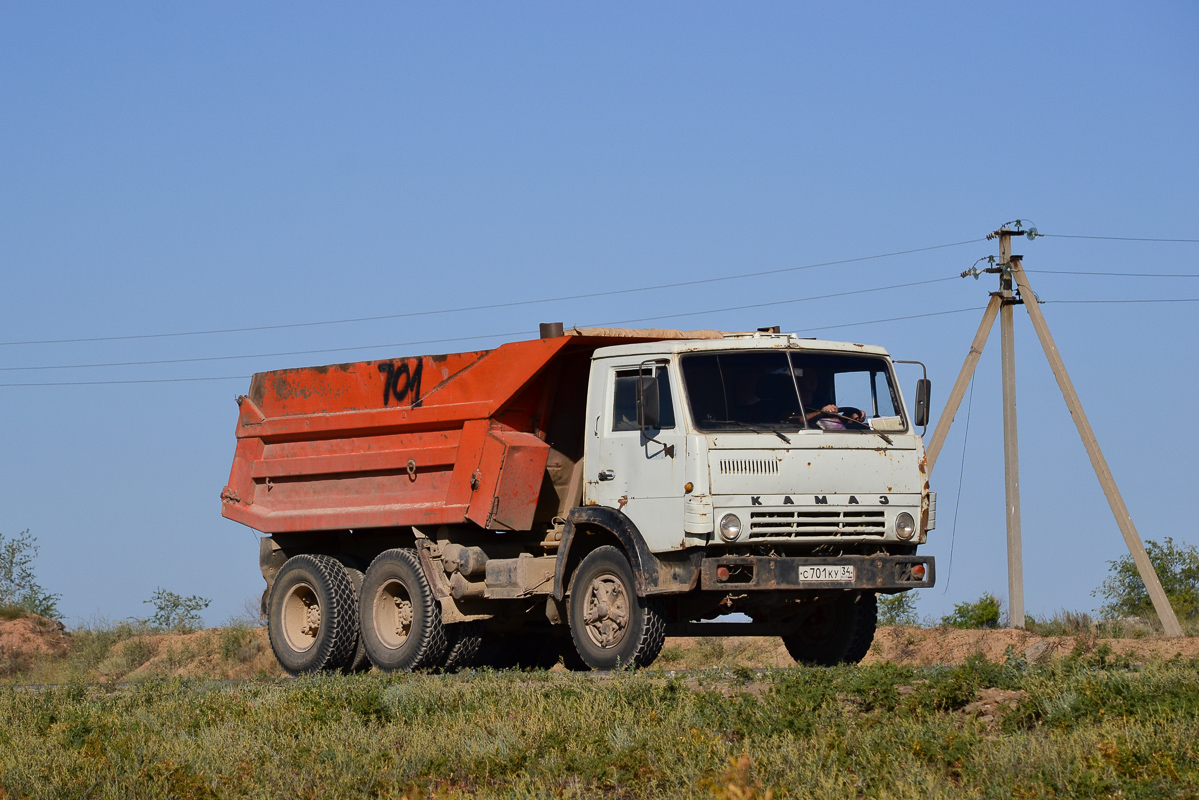 Волгоградская область, № С 701 КУ 34 — КамАЗ-55111 [551110]