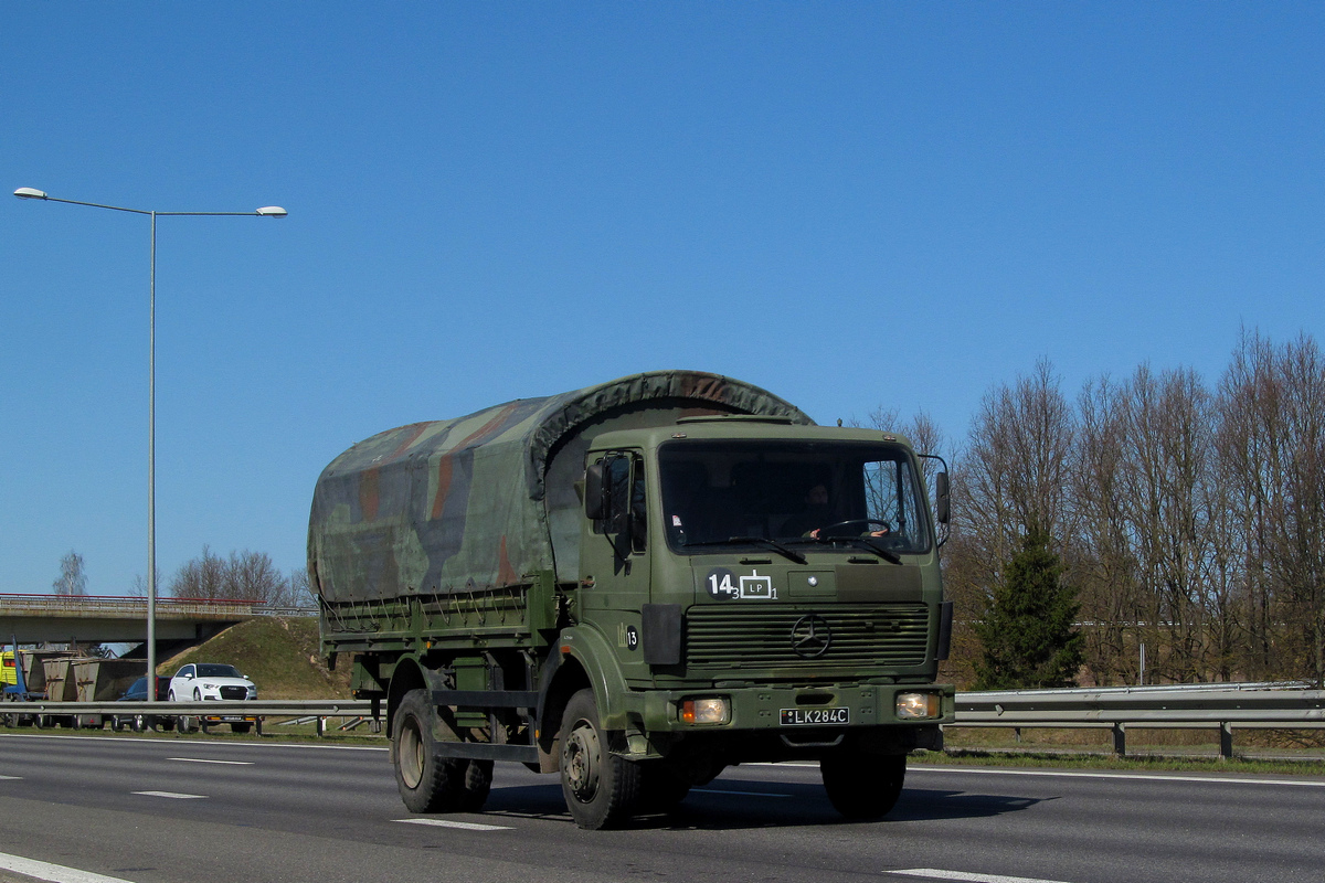 Литва, № LK 284 C — Mercedes-Benz NG (общ. мод.)