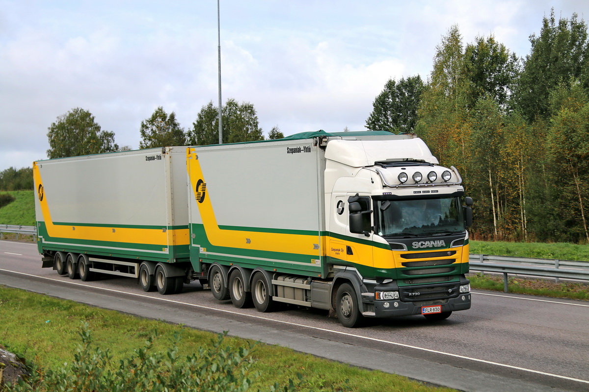 Финляндия, № FLR-830 — Scania ('2013) R730