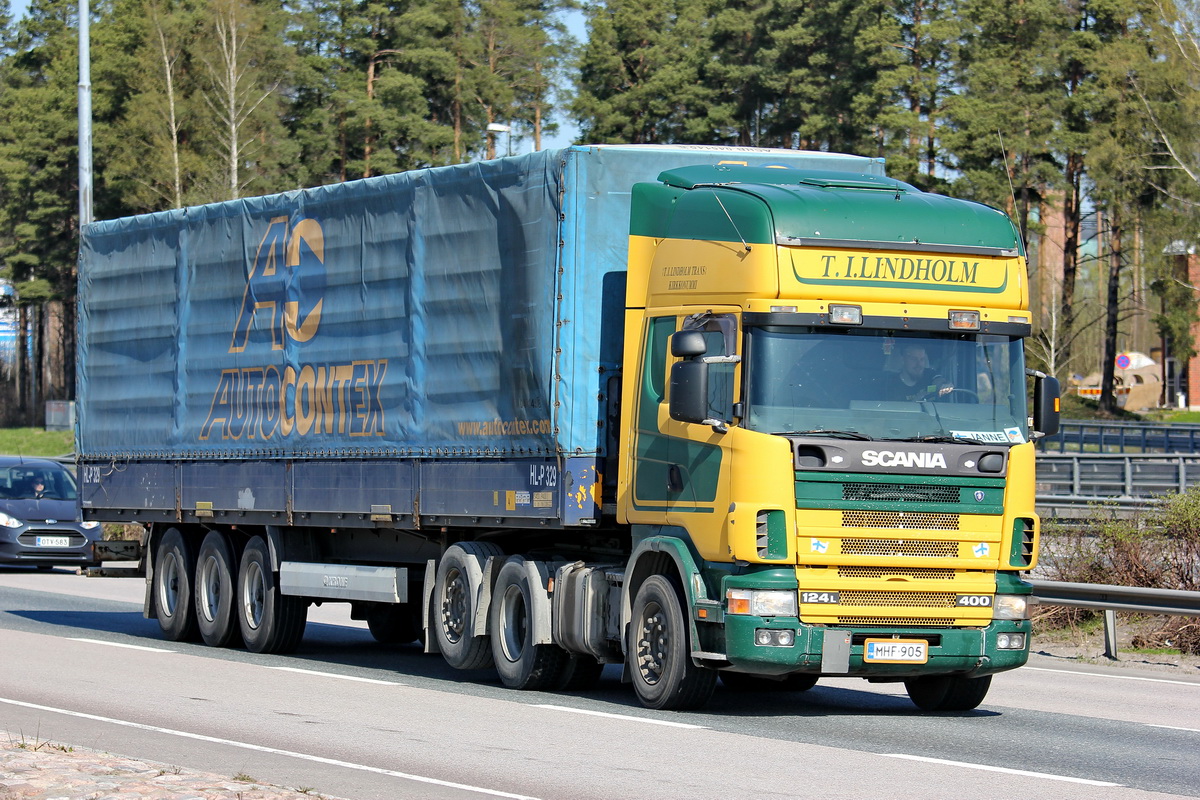 Финляндия, № MHF-905 — Scania ('1996) R124L