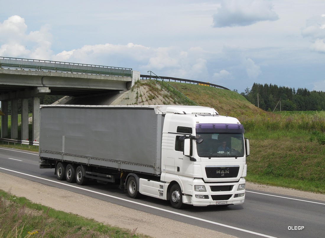 Минская область, № АН 4444-5 — MAN TGX ('2007) 18.480