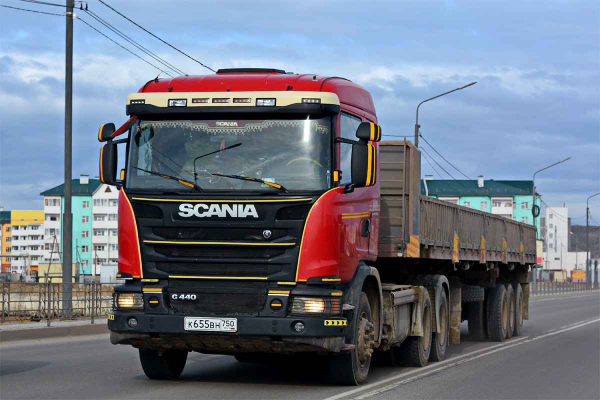 Саха (Якутия), № К 655 ВН 750 — Scania ('2013) G440