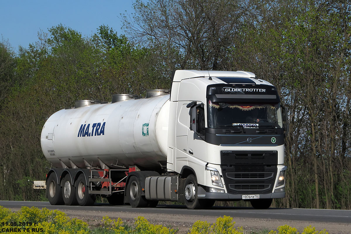 Московская область, № Т 076 РВ 750 — Volvo ('2012) FH.460