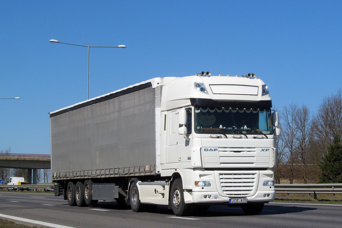 Литва, № JCE 610 — DAF XF105 FT