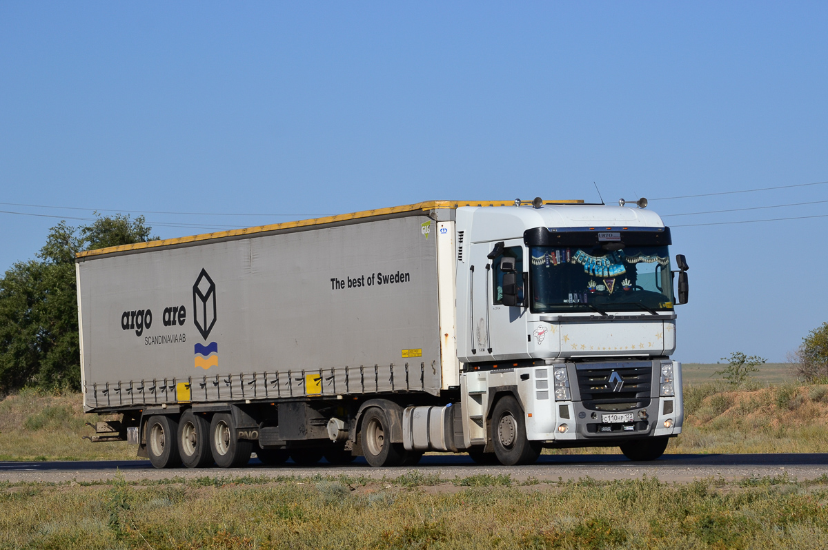 Краснодарский край, № С 110 НР 123 — Renault Magnum ('2008)