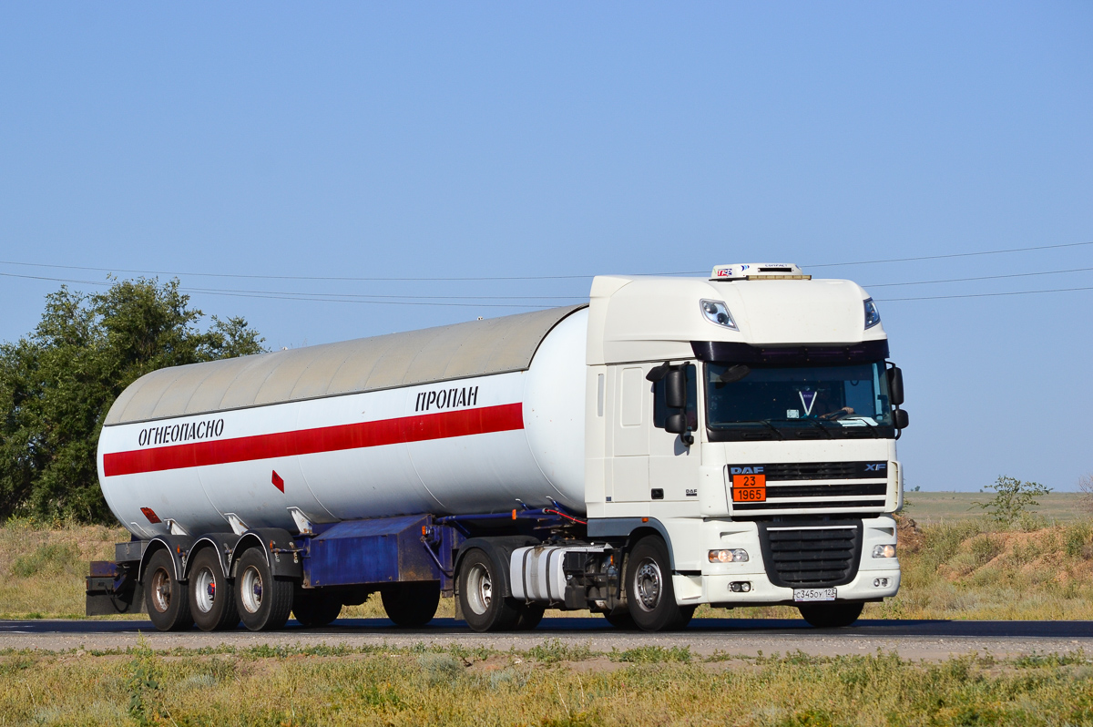 Краснодарский край, № С 345 ОУ 123 — DAF XF105 FT