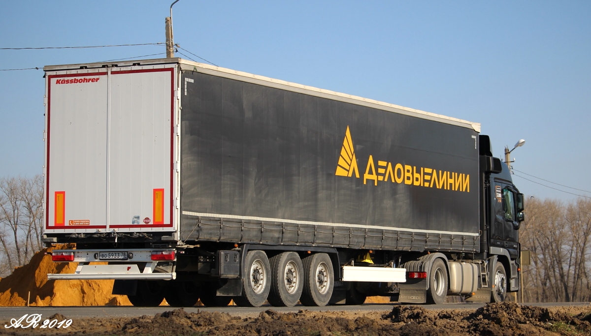 Санкт-Петербург, № Х 939 СТ 178 — Mercedes-Benz Actros ('2009) 1841