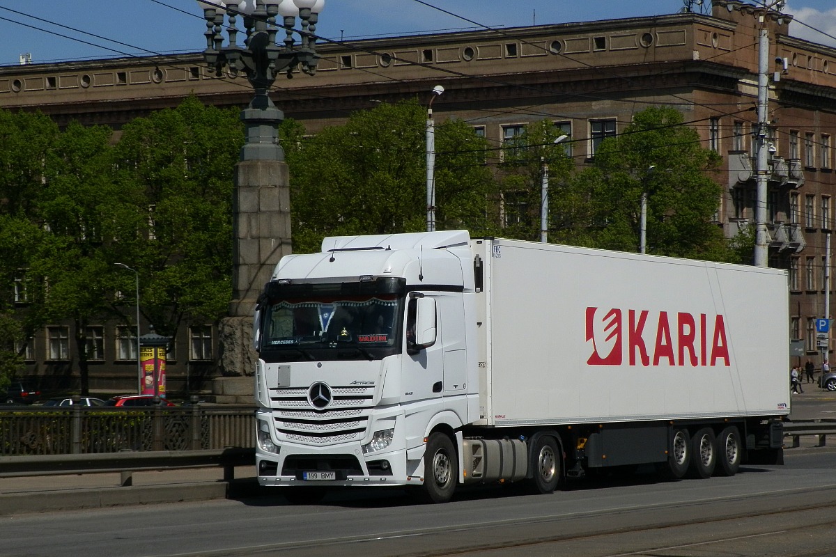 Эстония, № 199 BMY — Mercedes-Benz Actros ('2011) 1843