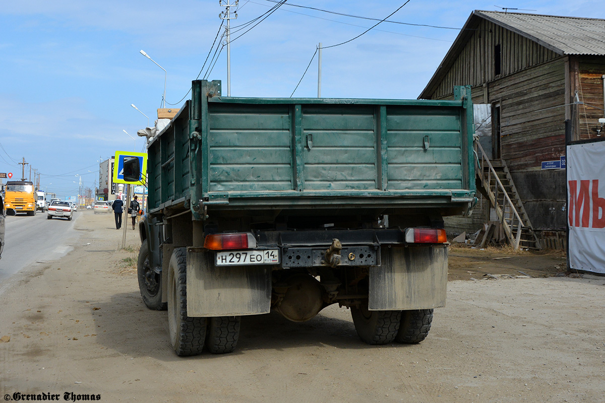 Саха (Якутия), № Н 297 ЕО 14 — ЗИЛ-495710