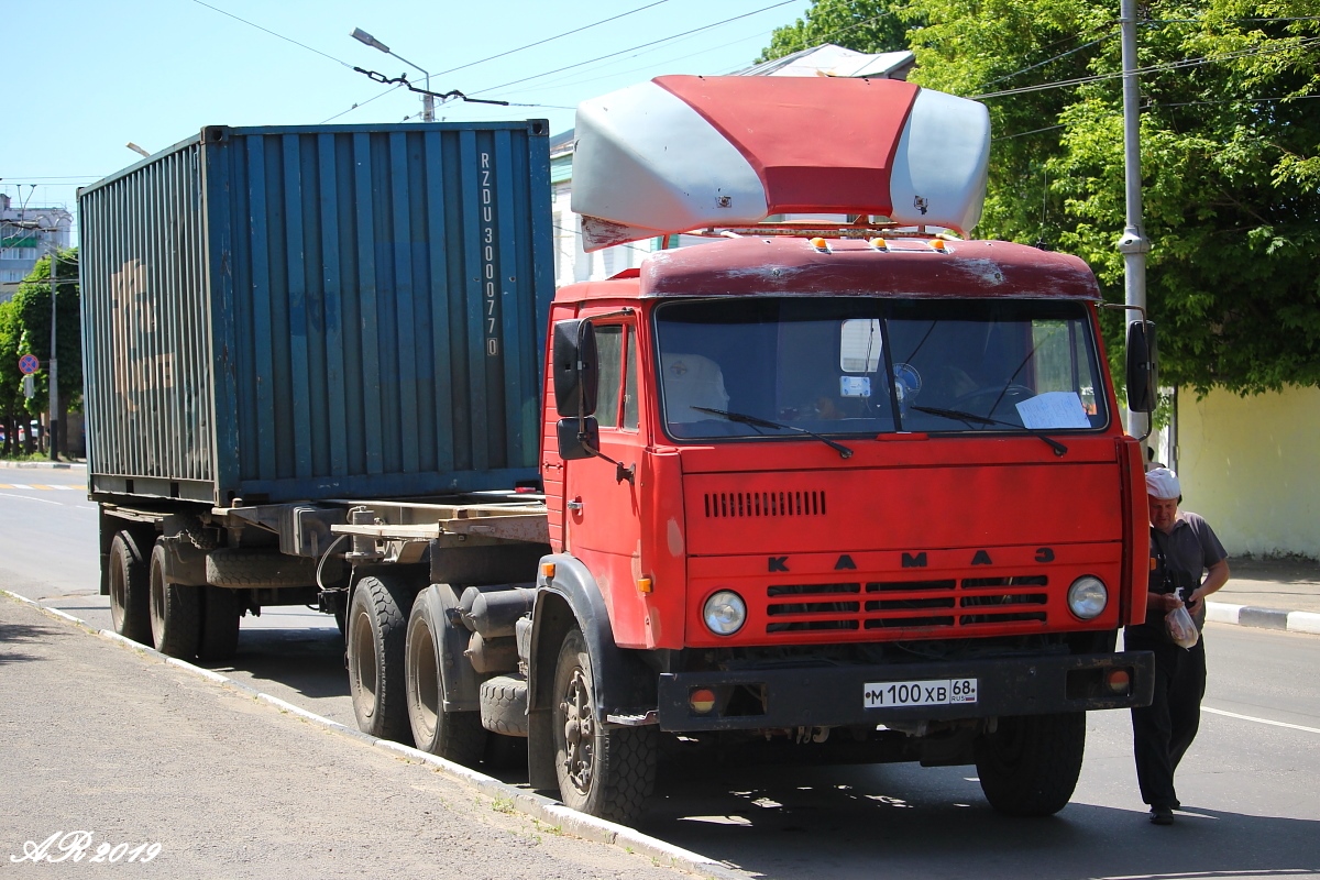 Тамбовская область, № М 100 ХВ 68 — КамАЗ-5410