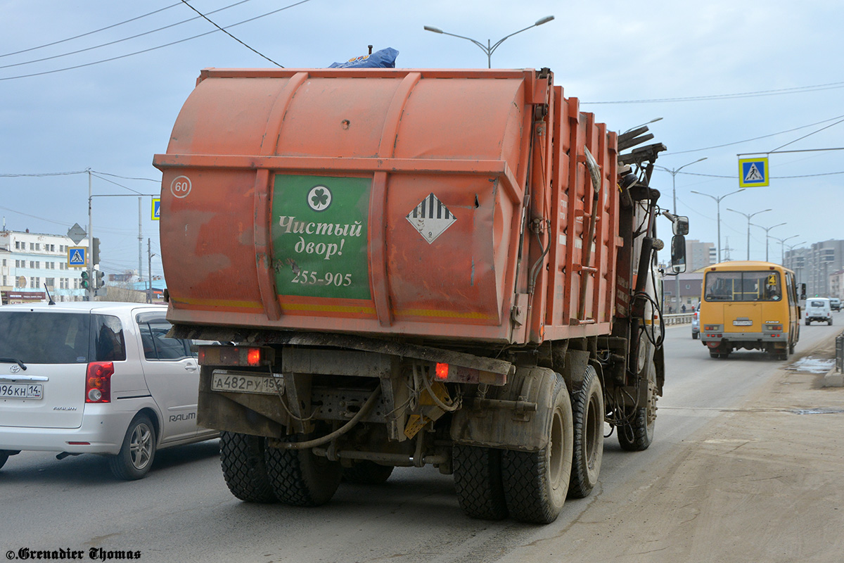 Саха (Якутия), № А 482 РУ 154 — МАЗ-6303A5