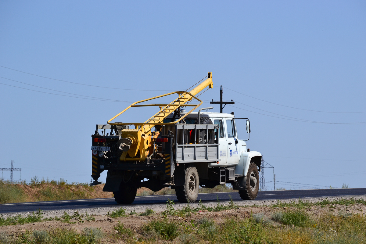 Саратовская область, № Х 488 СТ 64 — ГАЗ-3308 (общая модель)