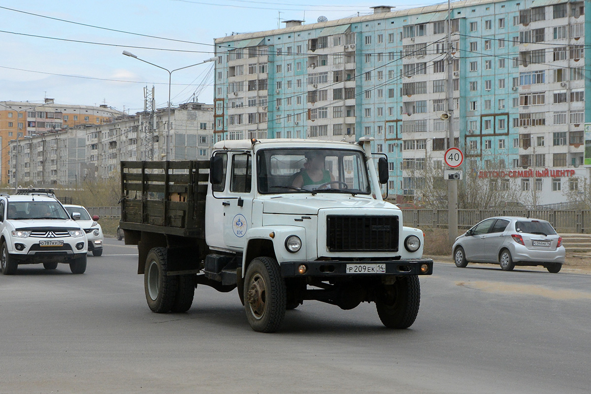 Саха (Якутия), № Р 209 ЕК 14 — ГАЗ-33086 «Земляк»