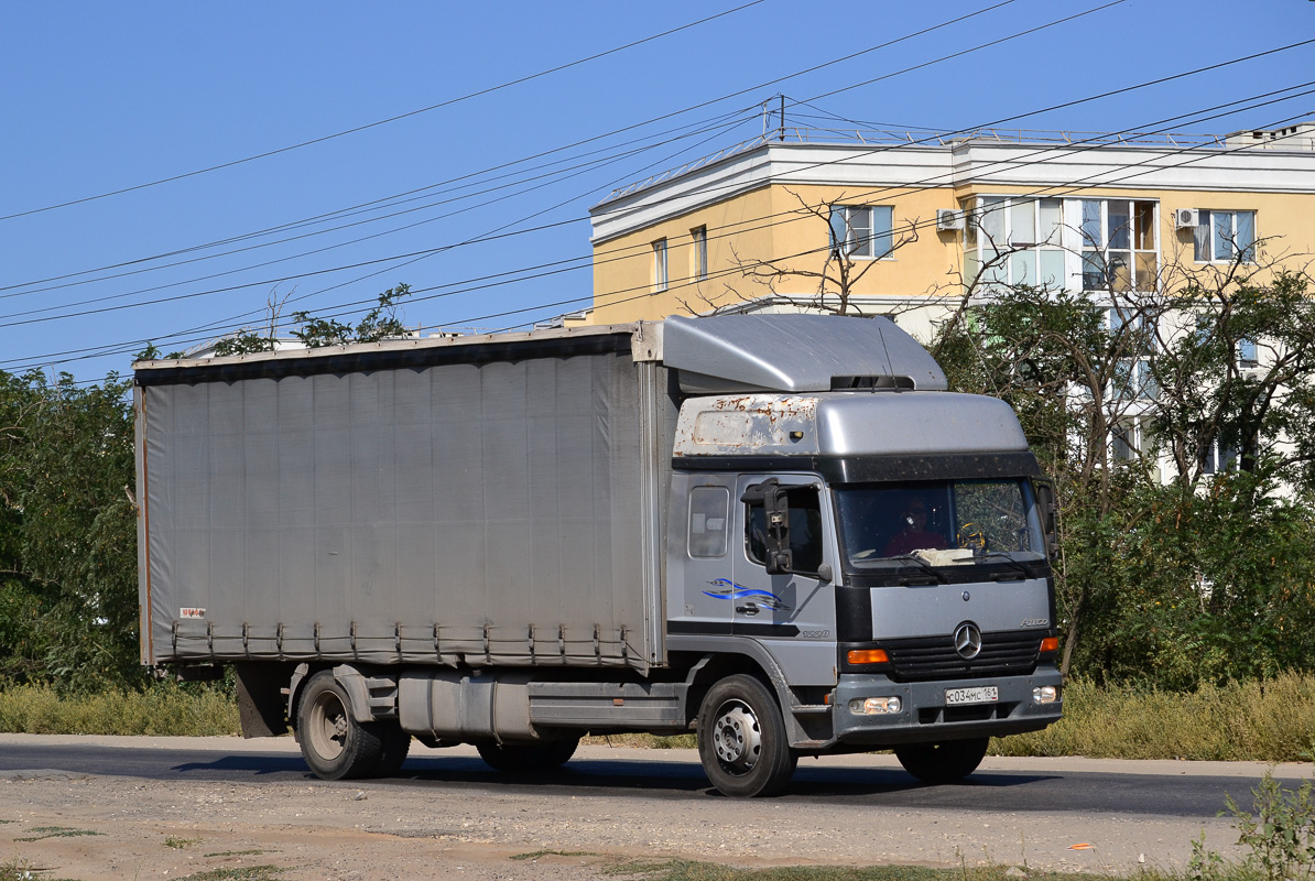 Ростовская область, № С 034 МС 161 — Mercedes-Benz Atego 1228