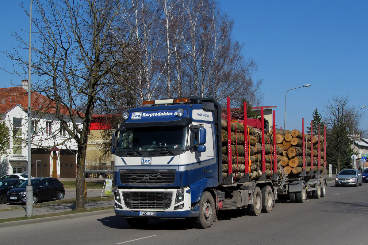 Литва, № KZK 113 — Volvo ('2008) FH16.700