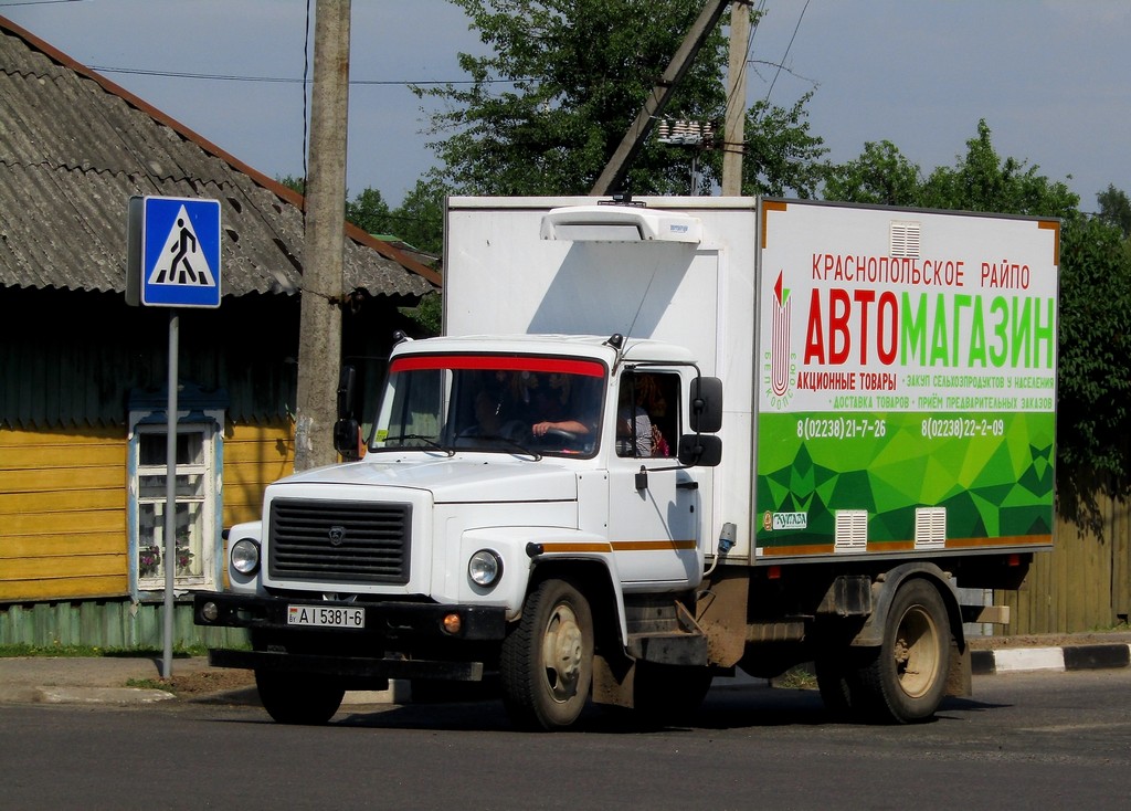 Могилёвская область, № АІ 5381-6 — ГАЗ-3309