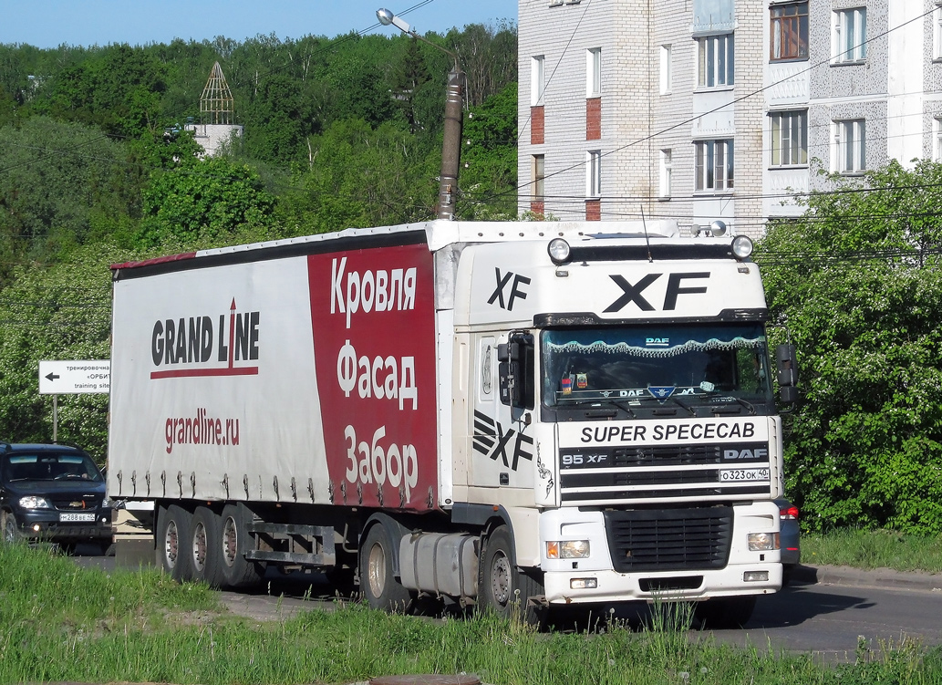 Калужская область, № О 323 ОК 40 — DAF XF95 FT