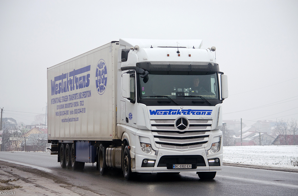 Львовская область, № ВС 0302 ЕХ — Mercedes-Benz Actros ('2011) 1848