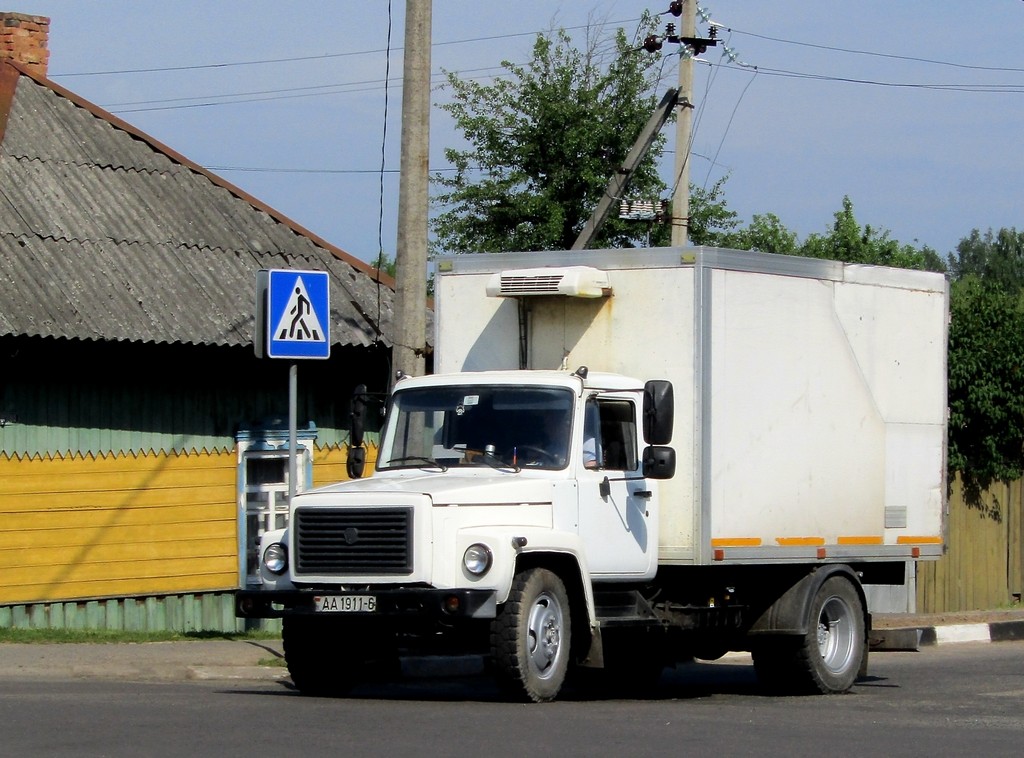 Могилёвская область, № АА 1911-6 — ГАЗ-3309