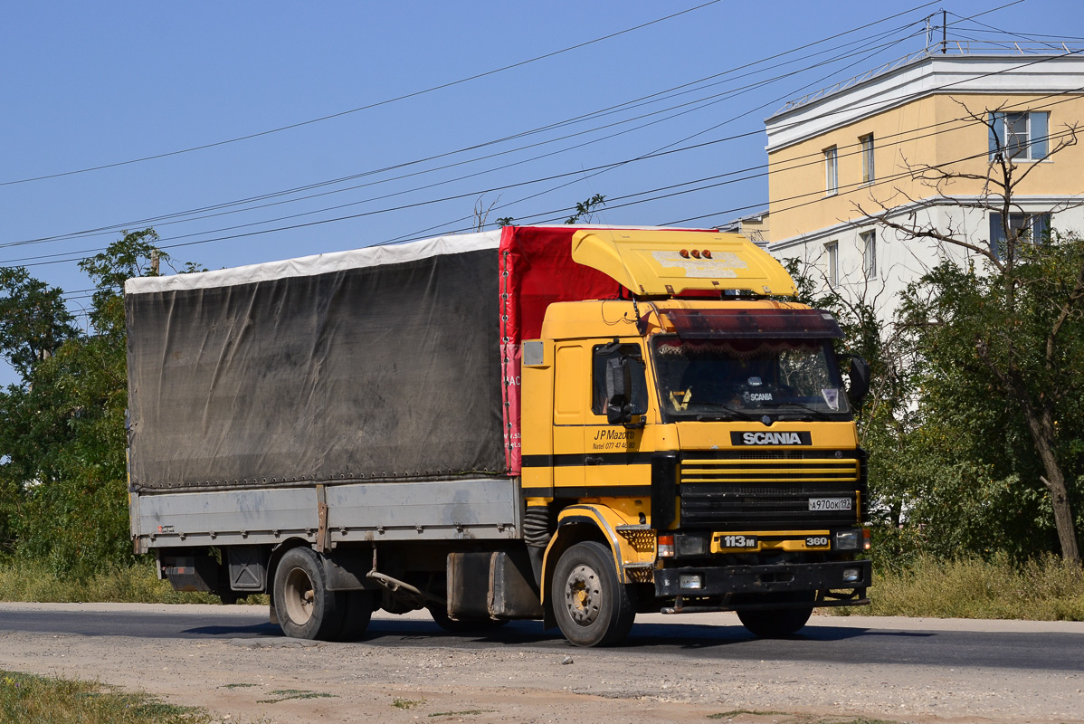 Москва, № А 970 ОК 197 — Scania (II) R113M