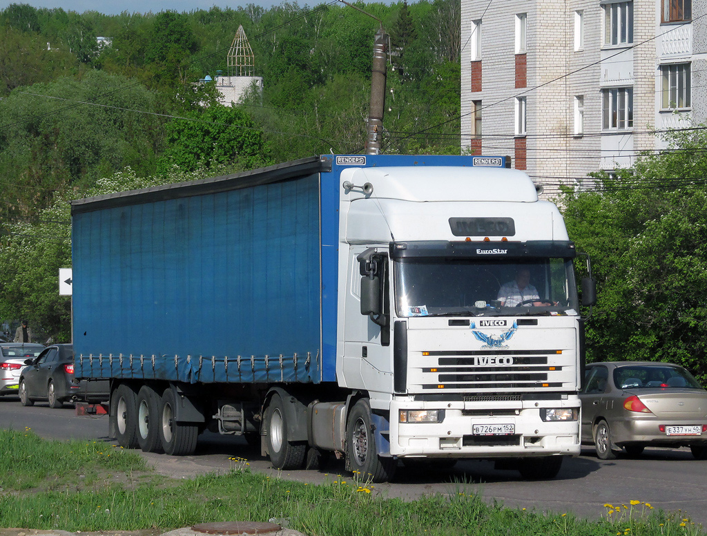 Тверская область, № В 726 РМ 152 — IVECO EuroStar