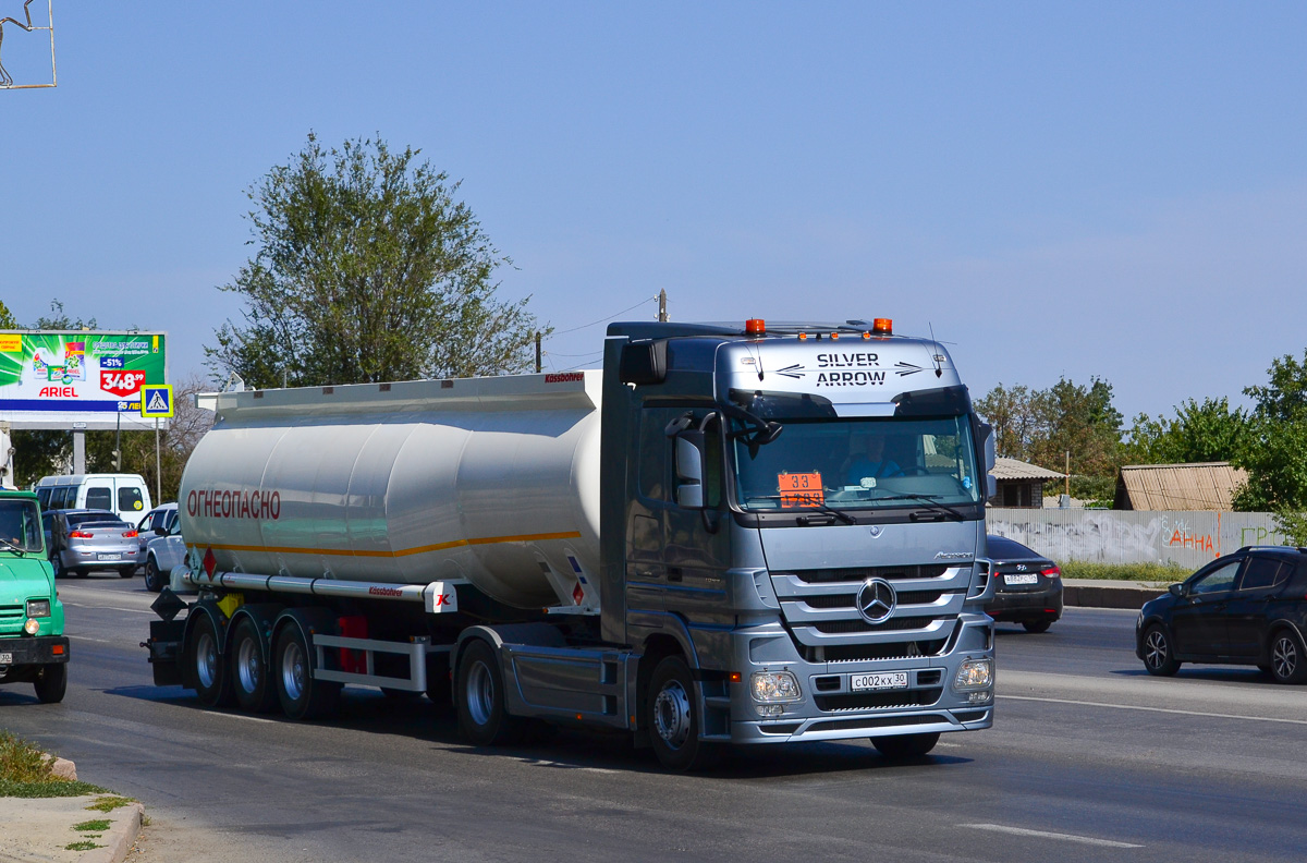 Астраханская область, № С 002 КХ 30 — Mercedes-Benz Actros ('2009) 1844