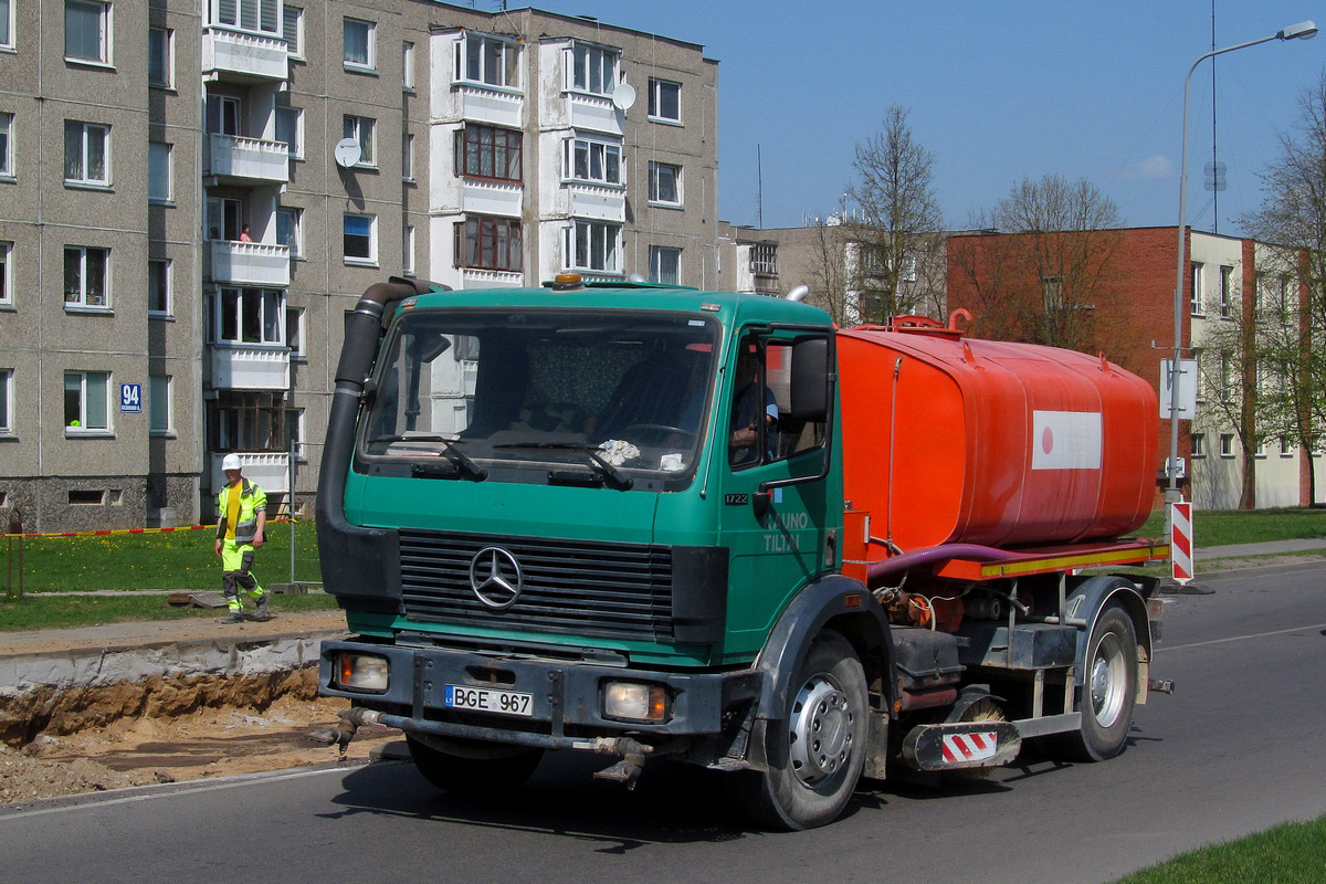 Литва, № BGE 967 — Mercedes-Benz SK 1722