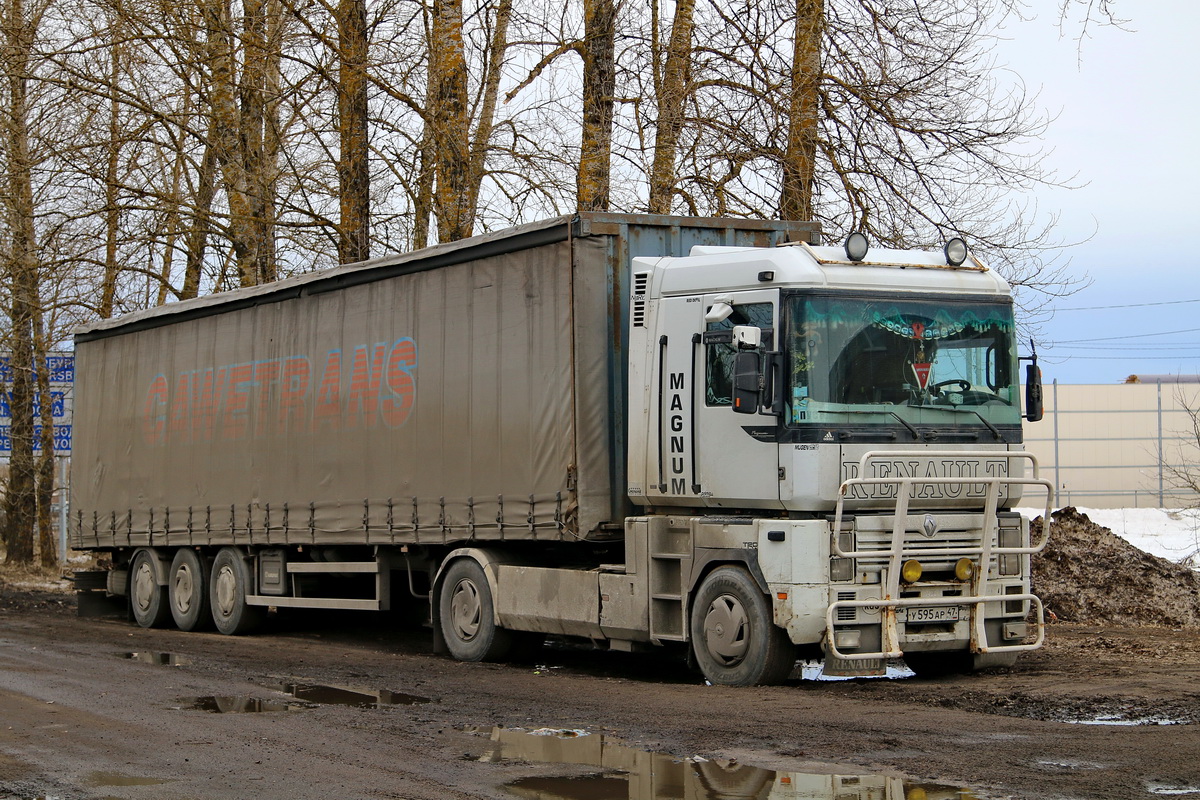 Ленинградская область, № У 595 АР 47 — Renault Magnum Integral ('1997)