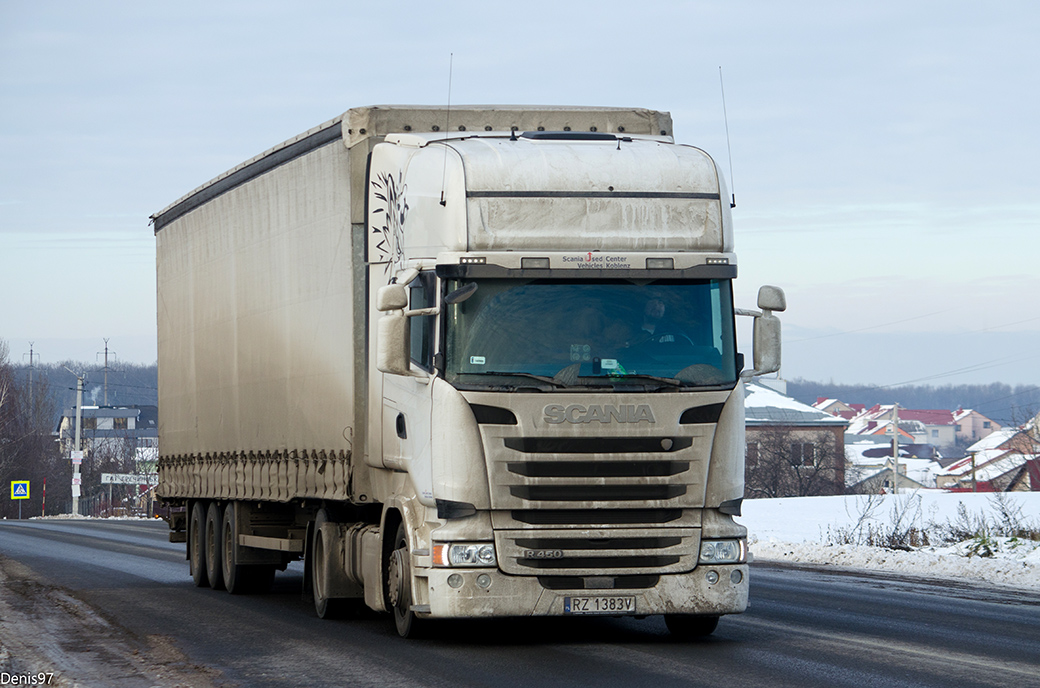 Польша, № RZ 1383V — Scania ('2013) R450