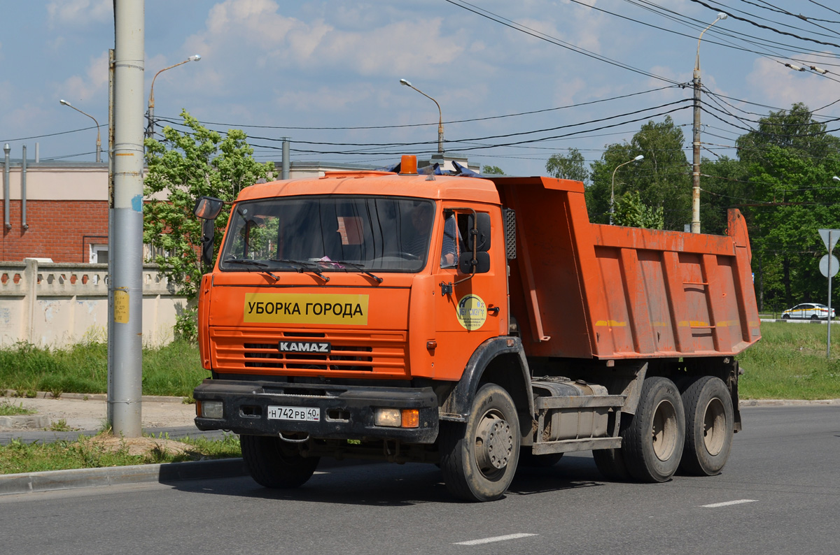 Калужская область, № Н 742 РВ 40 — КамАЗ-65115-62