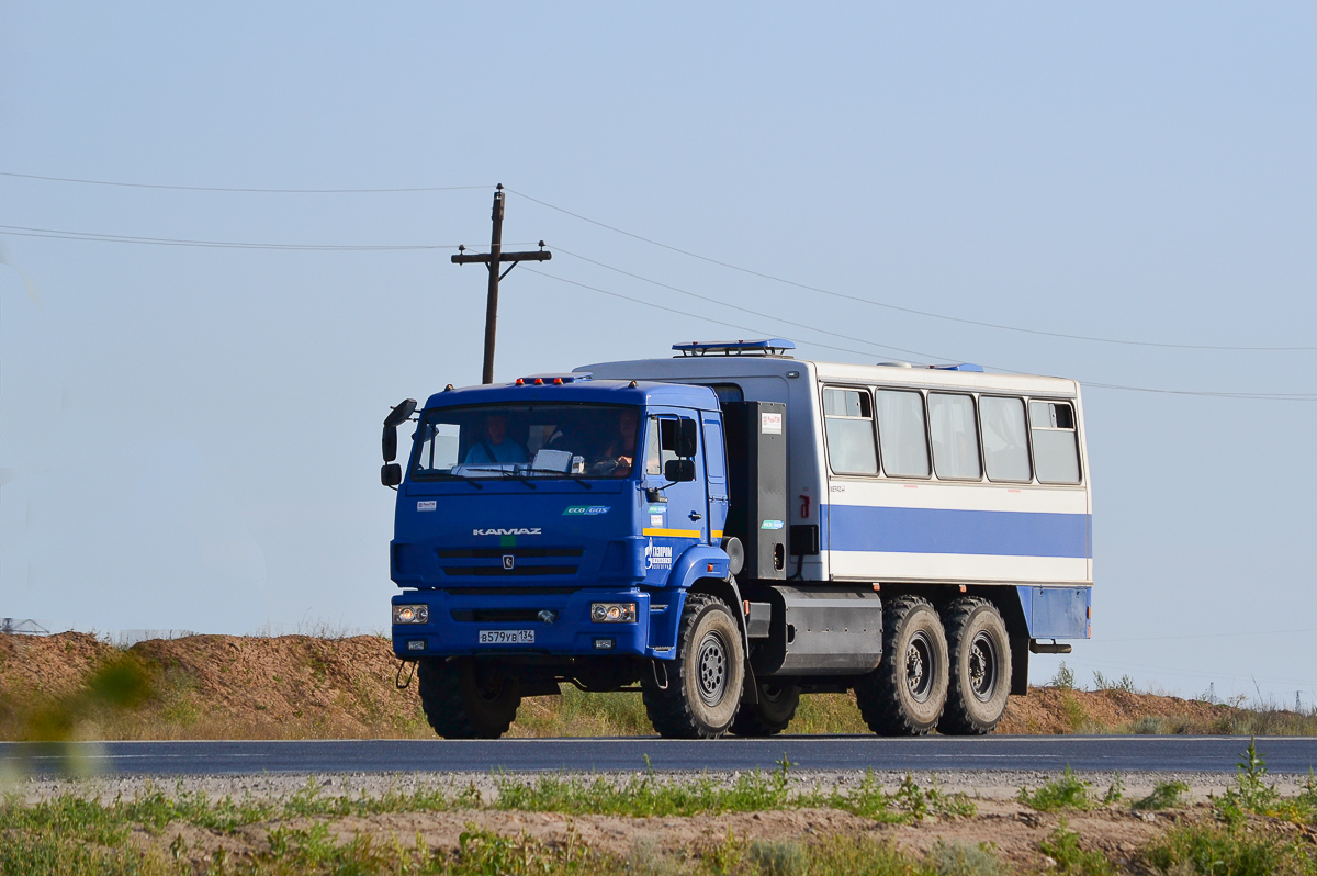 Волгоградская область, № В 579 УВ 134 — КамАЗ-43114-30