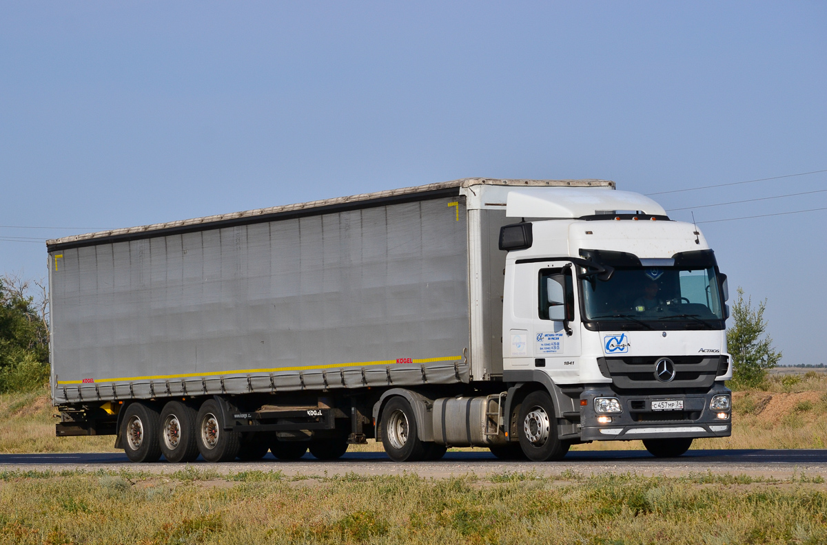 Волгоградская область, № С 457 МР 34 — Mercedes-Benz Actros ('2009) 1841